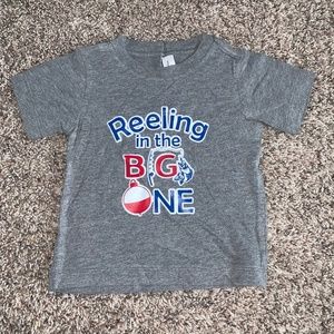 First Birthday Reeling in the Big ONE shirt